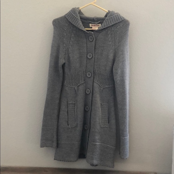 Sweaters - Women’s hooded cardigan sweater Sweaters - Women’s hooded cardigan sweater
